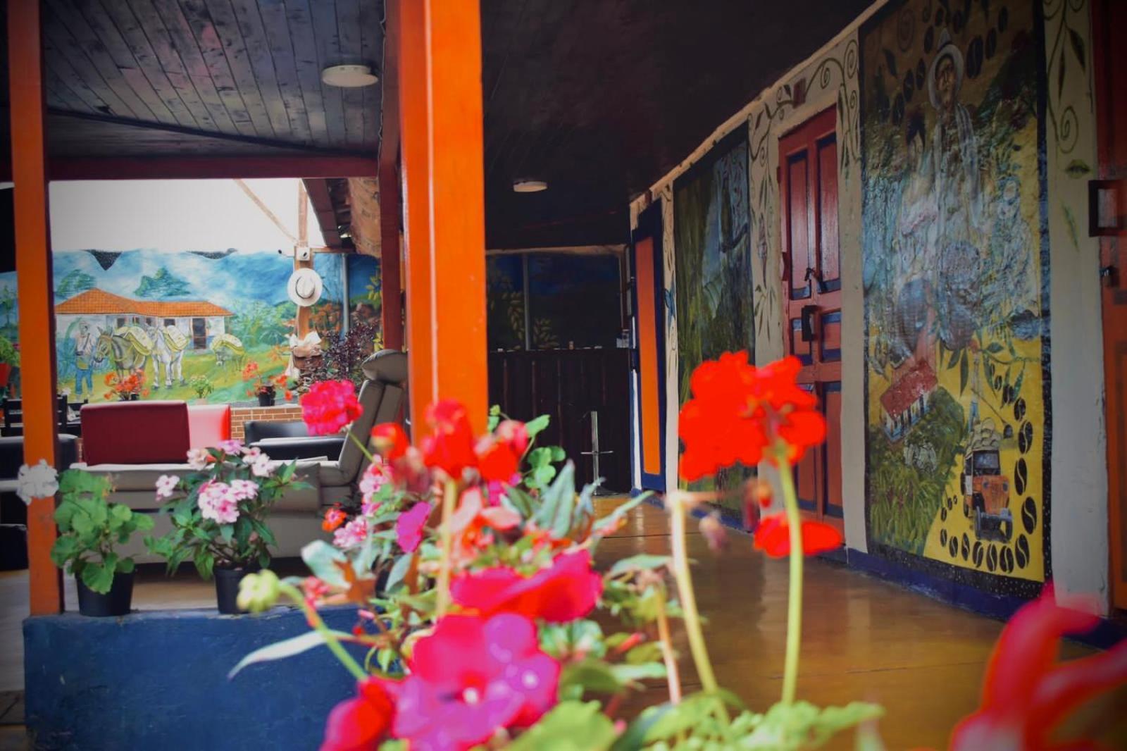Hostal La Pijarana Salento Exterior foto
